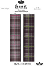 devanet 1541.40.0T708 Tarten webbing for belts